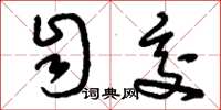 刘少英自交草书怎么写