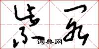 刘少英紫阁草书怎么写