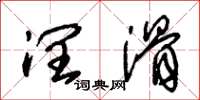 朱锡荣润滑草书怎么写