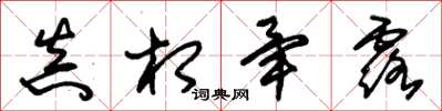 朱锡荣真相毕露草书怎么写