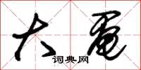 朱锡荣大阉草书怎么写