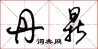 朱锡荣丹鼎草书怎么写
