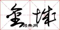 朱锡荣金城草书怎么写