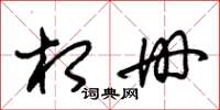 朱锡荣相册草书怎么写