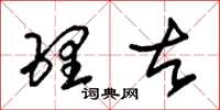 朱锡荣理古草书怎么写