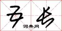 朱锡荣五长草书怎么写