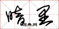 朱锡荣暗里草书怎么写