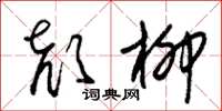 朱锡荣颜柳草书怎么写