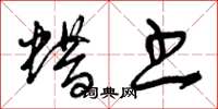 曾庆福蜡书草书怎么写