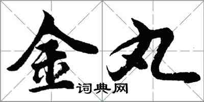 胡问遂金丸行书怎么写