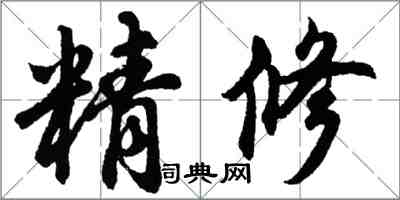 胡问遂精修行书怎么写