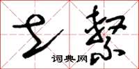 刘少英土系草书怎么写