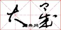 刘少英大晟草书怎么写
