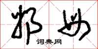 刘少英奶母草书怎么写
