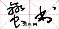 刘少英蛮书草书怎么写