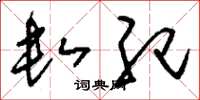 刘少英数纪草书怎么写