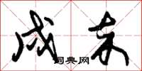 朱锡荣戍卒草书怎么写