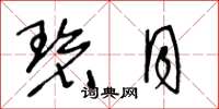 王冬龄碧月草书怎么写