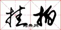 朱锡荣挂拍草书怎么写