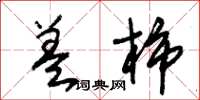 朱锡荣盖柿草书怎么写