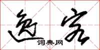 朱锡荣逸客草书怎么写