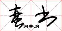 朱锡荣蛮书草书怎么写