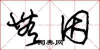 朱锡荣无因草书怎么写