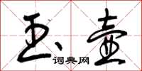 曾庆福玉壶草书怎么写