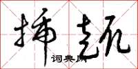 曾庆福插趣草书怎么写