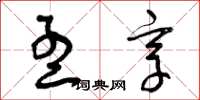 曾庆福孟享草书怎么写