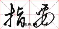 骆恒光指要草书怎么写