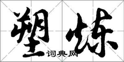 胡问遂塑炼行书怎么写