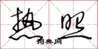 王冬龄热照草书怎么写