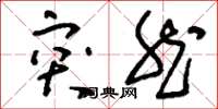 刘少英突然草书怎么写
