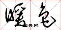 刘少英暖色草书怎么写