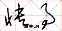 刘少英快事草书怎么写