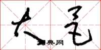 刘少英大邑草书怎么写
