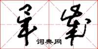 刘少英毕岁草书怎么写
