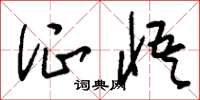 刘少英证悟草书怎么写