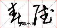 刘少英春赋草书怎么写