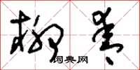 刘少英柳青草书怎么写