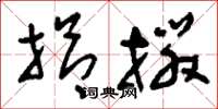 刘少英拾掇草书怎么写