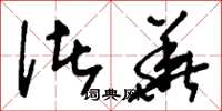 刘少英诸华草书怎么写