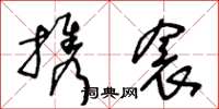 王冬龄携衾草书怎么写
