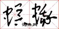 刘少英螟蛾草书怎么写