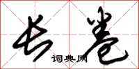 朱锡荣长卷草书怎么写