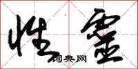 朱锡荣性灵草书怎么写