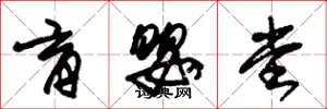 朱锡荣育婴堂草书怎么写