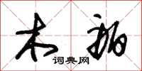 朱锡荣木舶草书怎么写