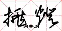 朱锡荣挑灯草书怎么写